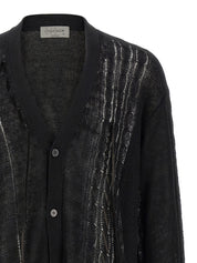 Yohji Yamamoto Lace Up Cardigan