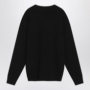 Ami Paris Black Ami De Coeur sweater