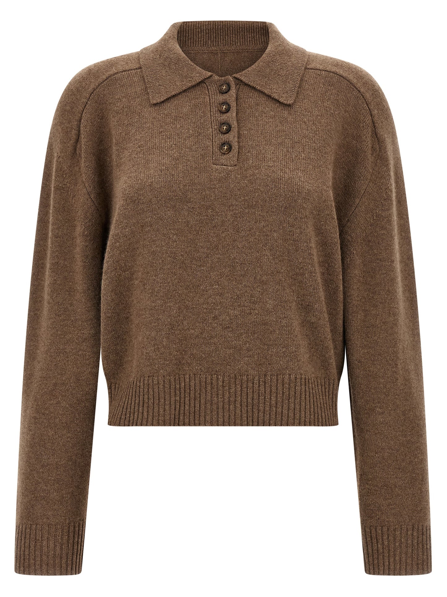 Loulou De Saison Homere Cashmere Sweater - Brown