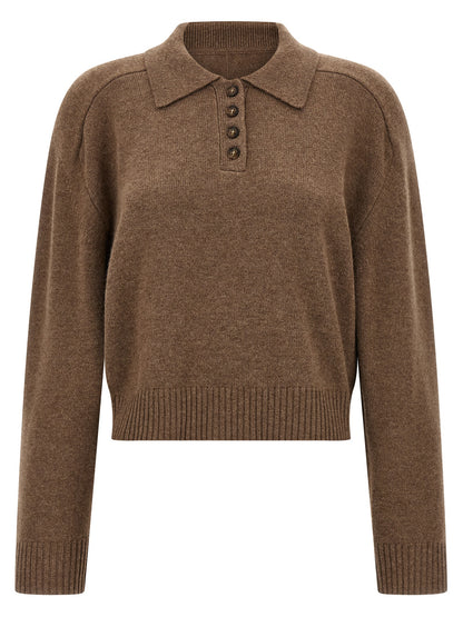 Loulou De Saison Homere Cashmere Sweater - Brown