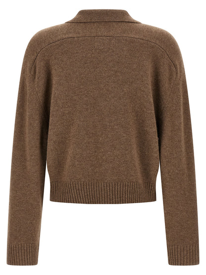 Loulou De Saison Homere Cashmere Sweater - Brown
