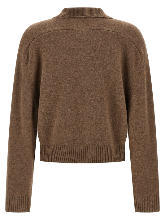 Loulou De Saison Homere Cashmere Sweater - Brown