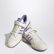 adidas Originals Forum 84 Low white/lilac leather trainer