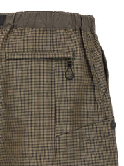 Comme Des Garҫons Homme Vichy Bermuda Shorts