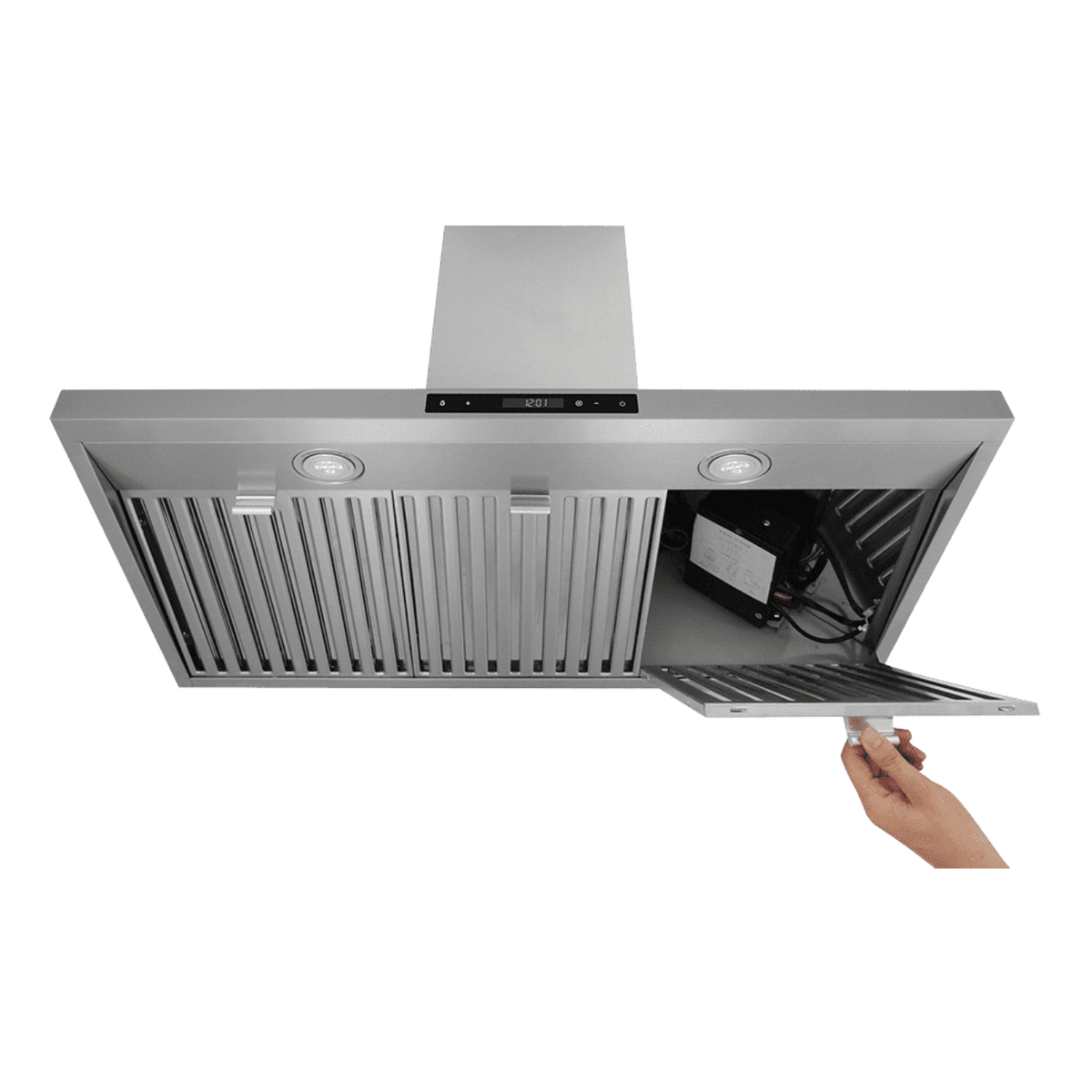 Thor Kitchen 36 Inch Wall Mount Range Hood in Stainless Steel - HRH3607U