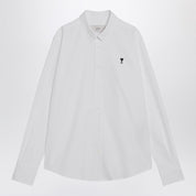 Ami Paris White Ami De Coeur shirt in cotton