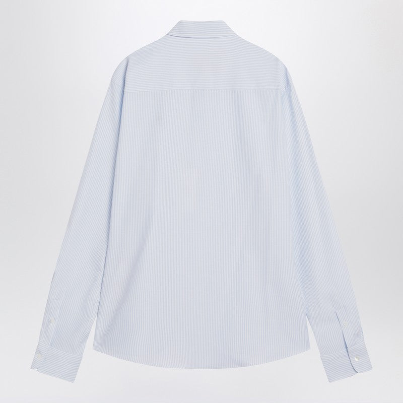 Ami Paris Light blue/white striped shirt Ami De Coeur