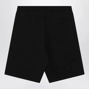 Ami Paris Ami De Coeur black bermuda shorts