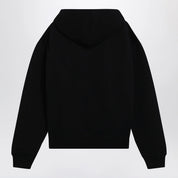 Ami Paris Ami De Coeur black zip-up sweatshirt