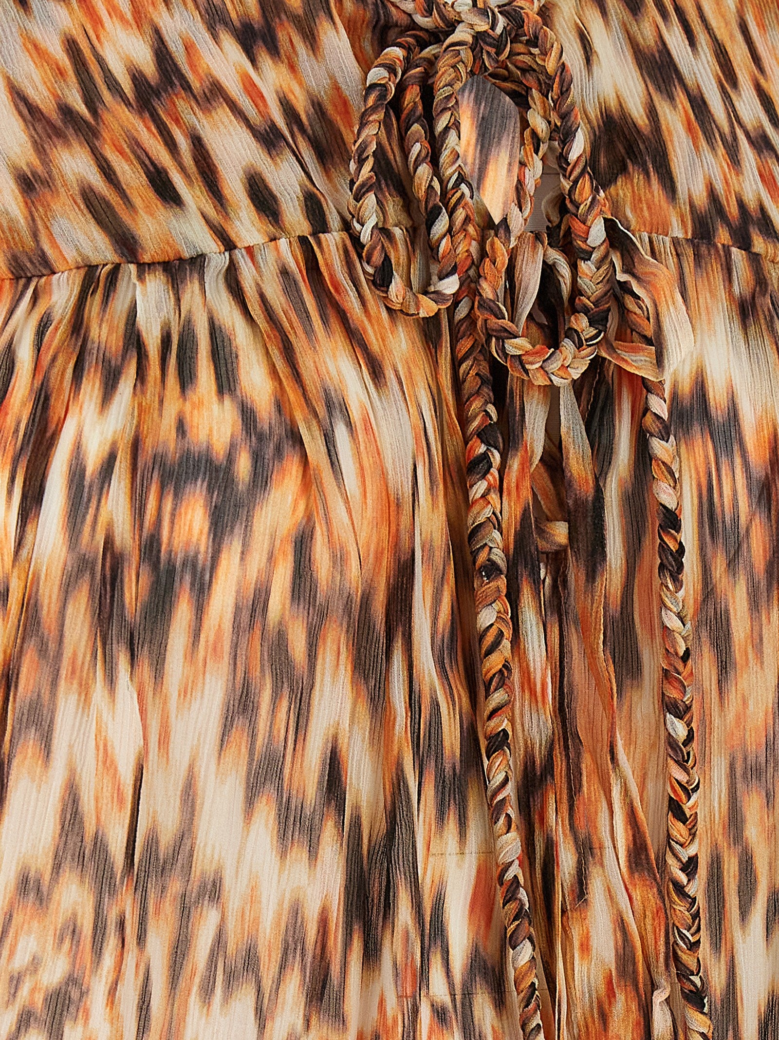 Isabel Marant Ametissa Blouse - Orange Silk Shirt