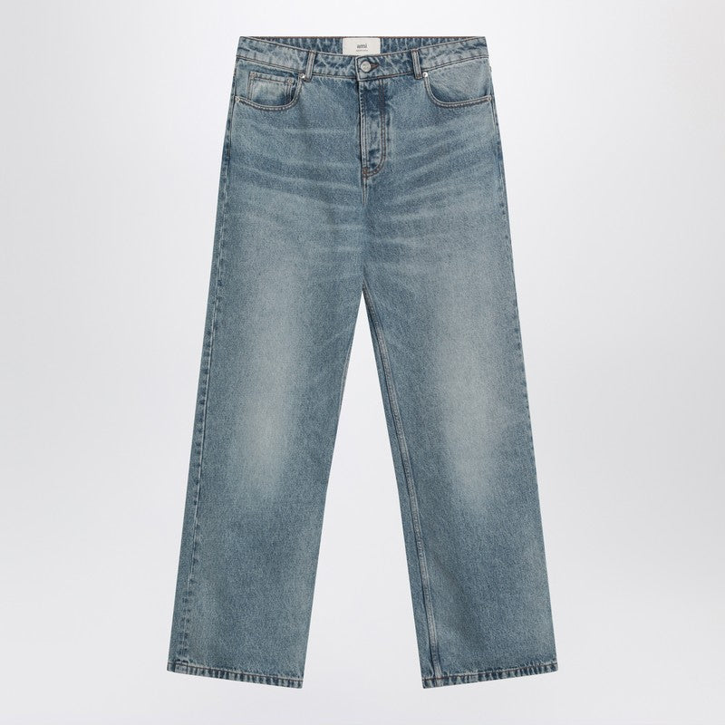 Ami Paris Wide washed denim jeans