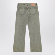Ami Paris Laurel green faded effect jeans