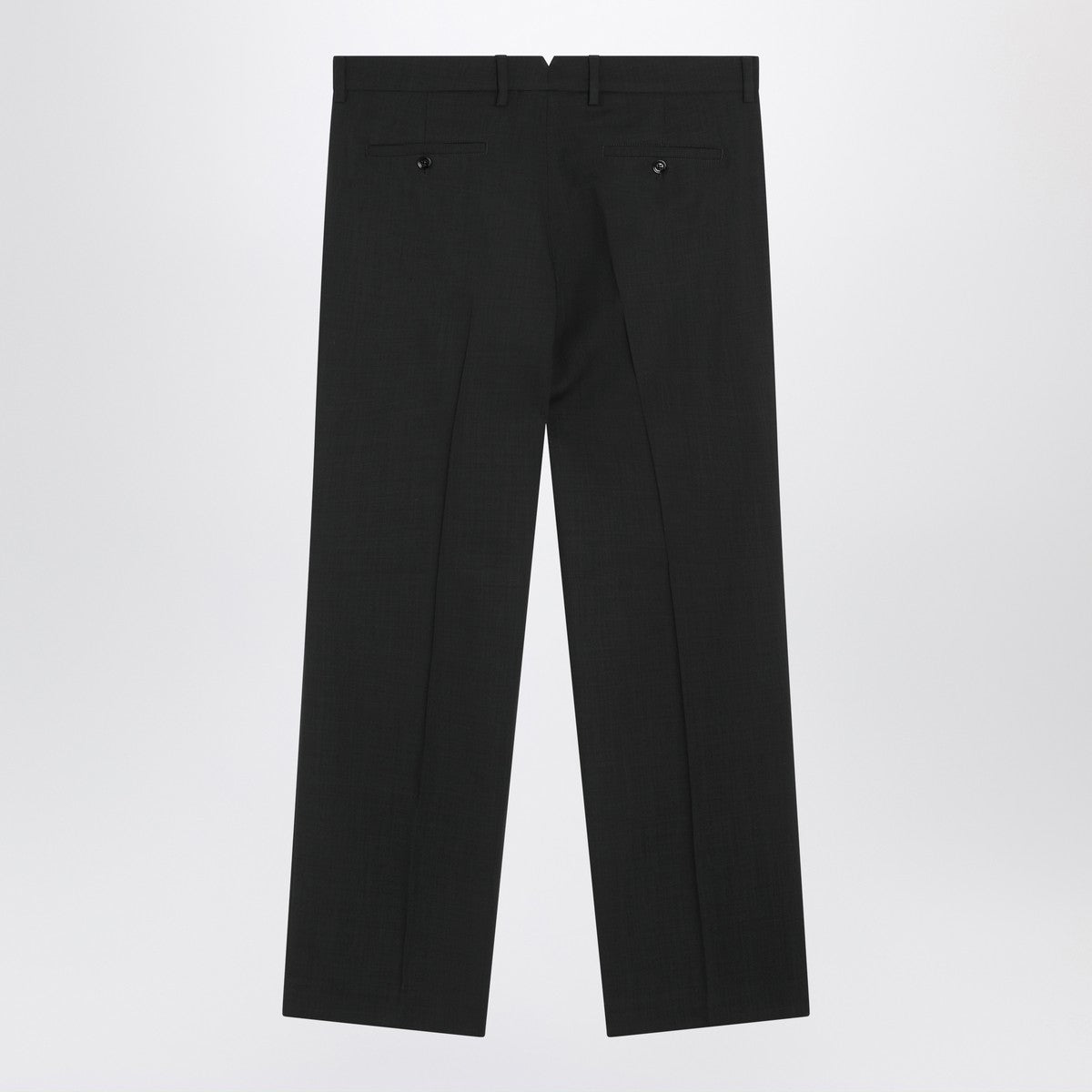 Ami Paris Charcoal grey wool trousers
