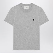 Ami Paris T-shirt Ami De Coeur grey in cotton