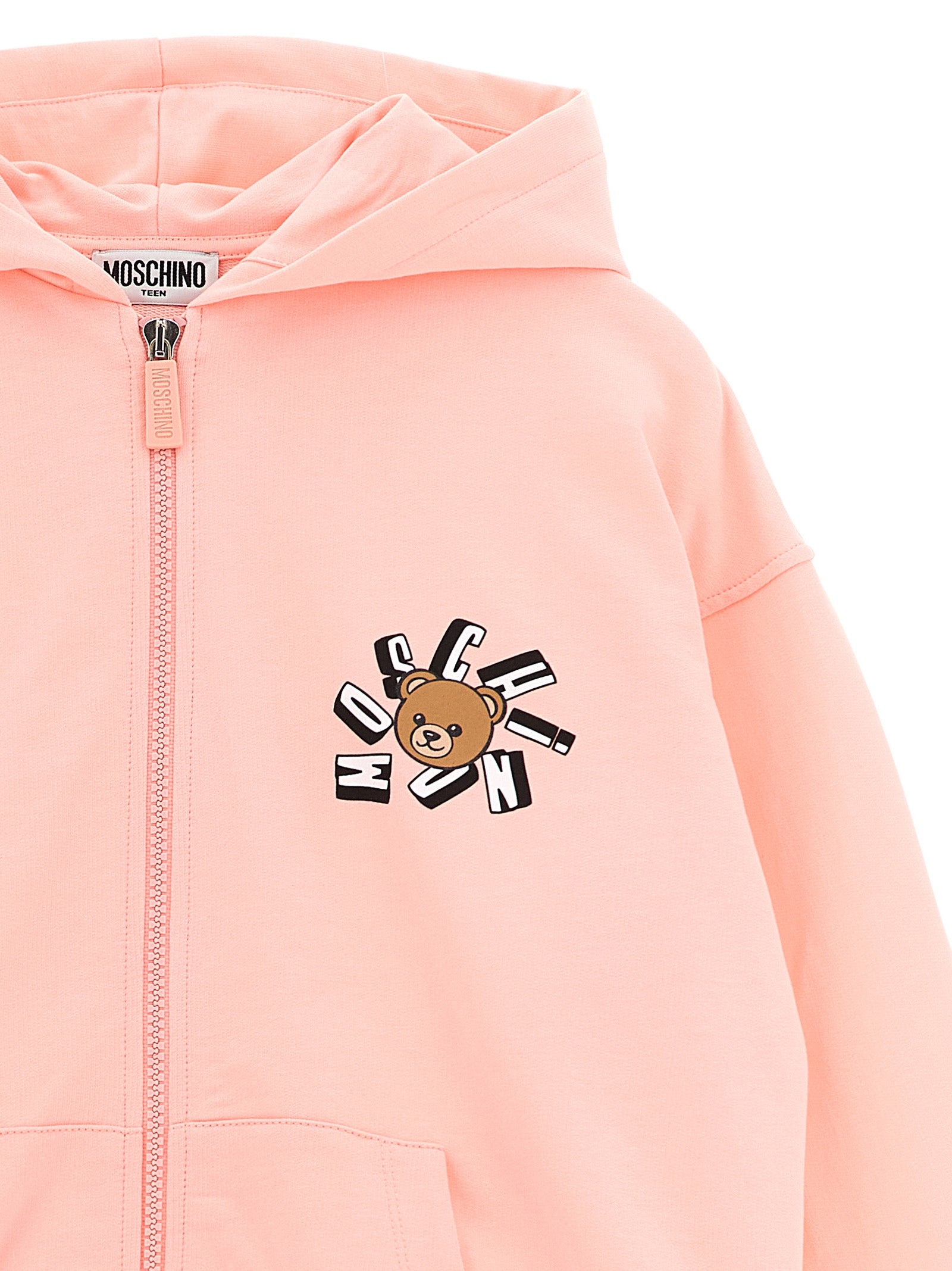 Moschino Kid Teen Dresses — Pink Hoodie & Joggers Set