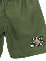 Moschino Kid Teen Teddy Bear Swimsuit — Swimwear (Green)