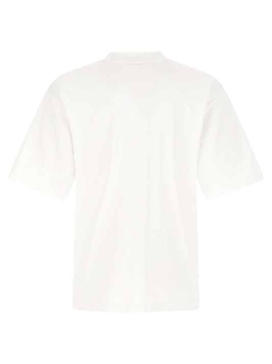 Marni Logo T-shirt for Men — White Cotton Tee