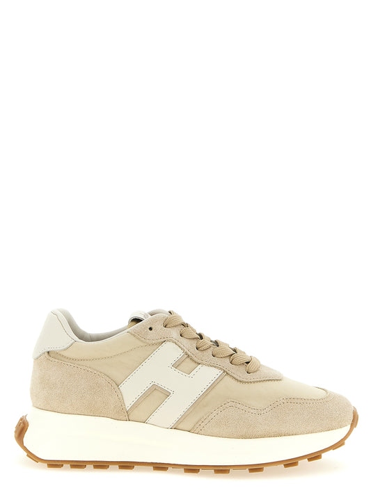Hogan H641 Beige Sneakers for Women — New Arrival