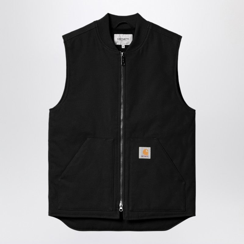 Carhartt WIP Black Dearborn canvas waistcoat