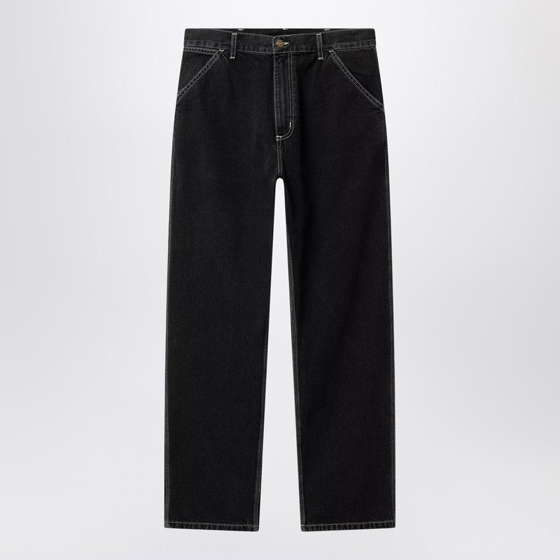 Carhartt WIP Black Simple Pant