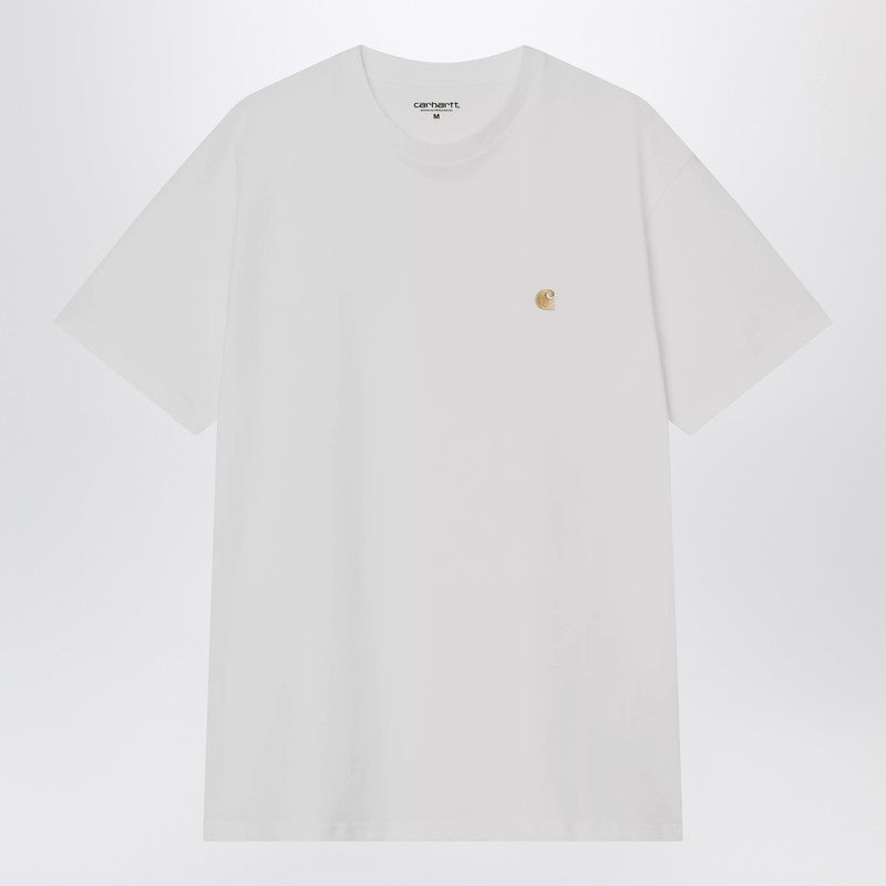 Carhartt WIP S/S Chase white Cotton T-Shirt