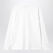 Carhartt WIP White L/S Pocket T-Shirt in Cotton