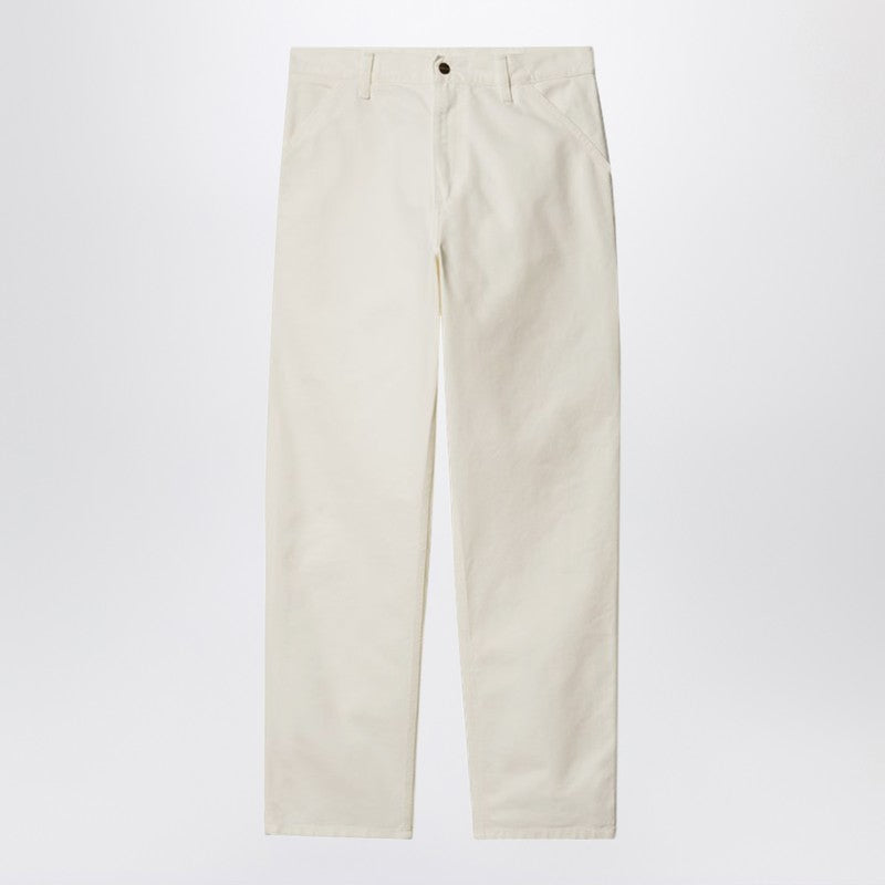 Carhartt WIP Single Knee Pant Wax organic cotton