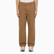 Carhartt WIP Hamilton Double Knee Pant — Organic Cotton Brown