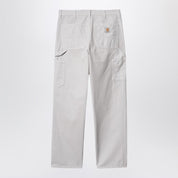 Carhartt WIP Basalt Double Knee Pant in Dearborn canvas