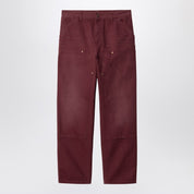 Carhartt WIP Malbec Double Knee Pant in Dearborn canvas