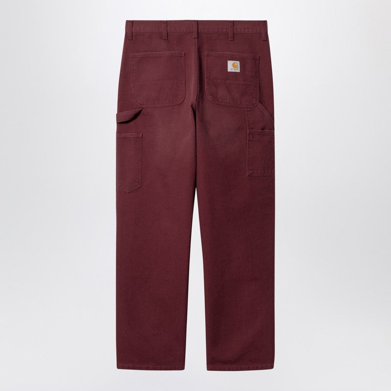 Carhartt WIP Malbec Double Knee Pant in Dearborn canvas