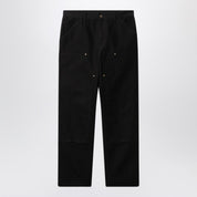 Carhartt WIP Black Rinsed Double Knee Pant