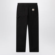 Carhartt WIP Black Rinsed Double Knee Pant