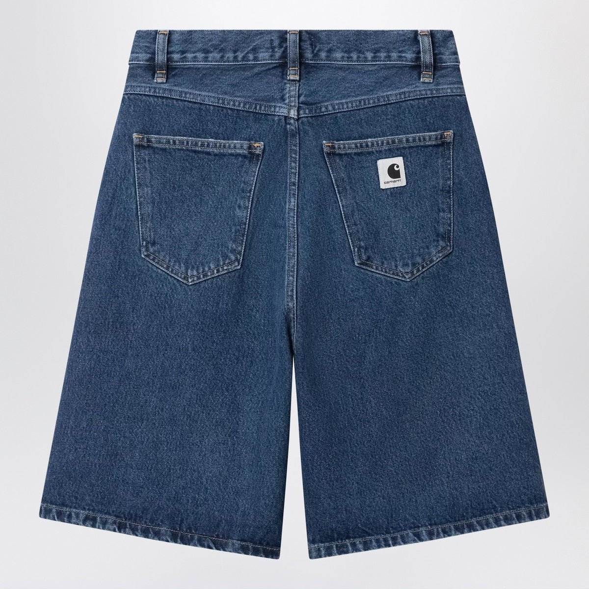 Carhartt WIP Brandon Shorts — Blue Denim Short Trousers