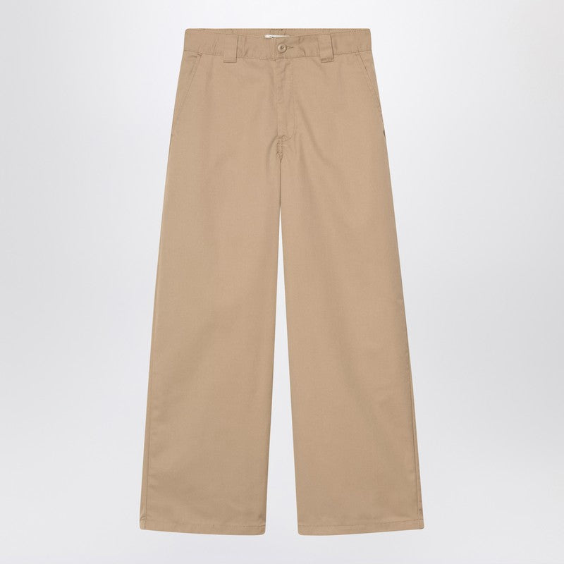 Pantalon Carhartt WIP Beige Craft en sergé