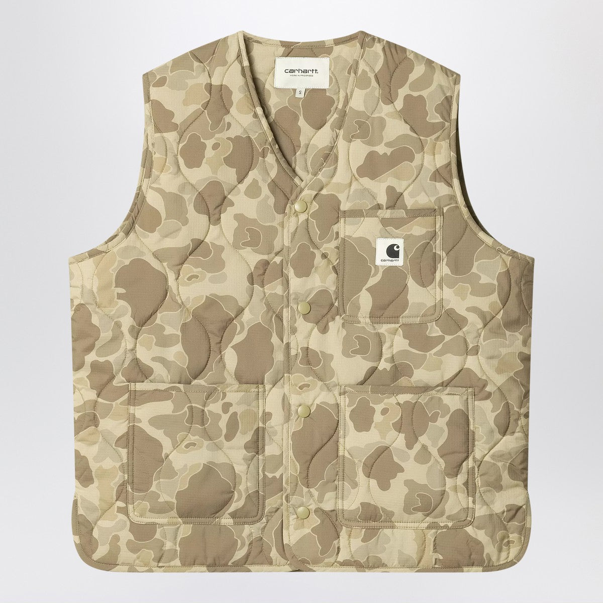 Skyler Vest Camo Duck Desert — Carhartt WIP Women’s Jacket