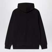 Carhartt WIP Black/Gold Hooded Chase Sweatshirt