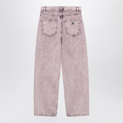 Carhartt WIP Brandon jeans in Cozy Purple/Chalk wash denim