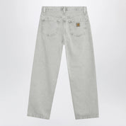 Carhartt WIP Landon stone-washed denim pants in white