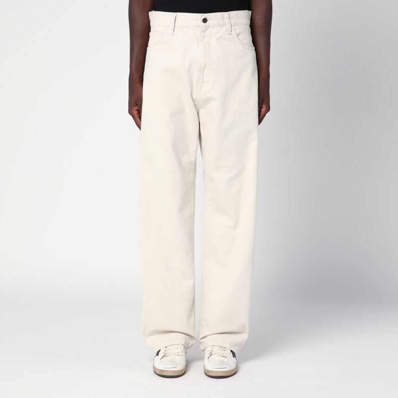 Carhartt WIP Landon Pant in Moonbeam Cotton Twill