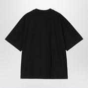 Carhartt WIP S/S Signature Script T-Shirt in Black Organic Cotton