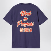 Camiseta de manga corta con estampado Aura de Carhartt WIP en algodón orgánico