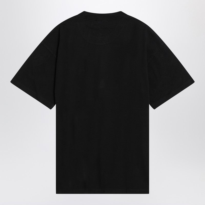 Carhartt WIP S/S Lazy Duck Academy T-Shirt in black organic cotton