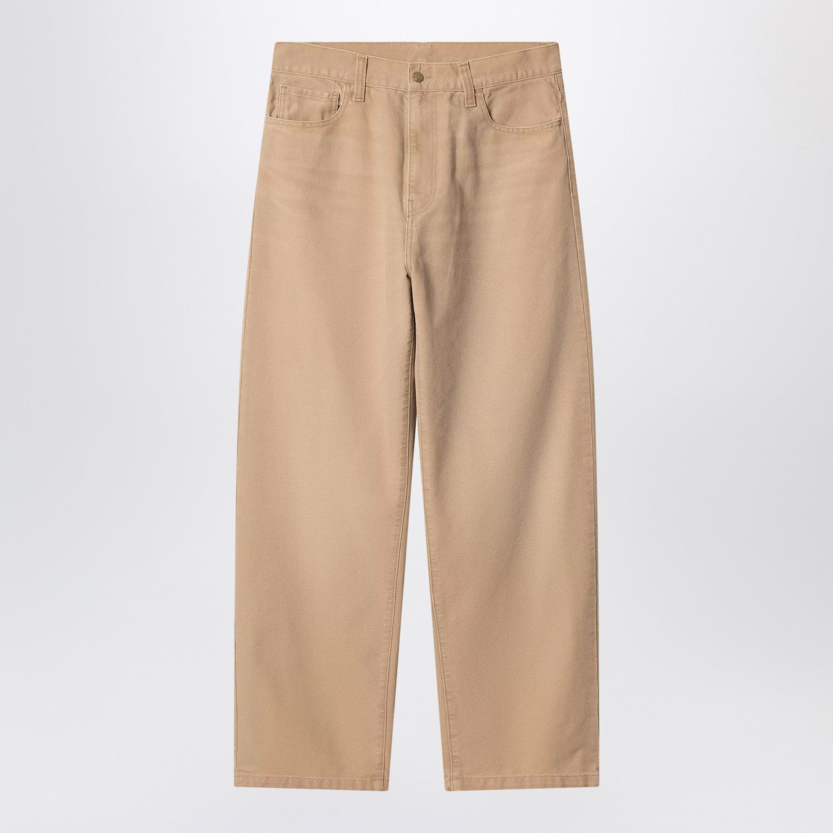 Carhartt WIP Landon pants in cotton canvas — Dusty Brown