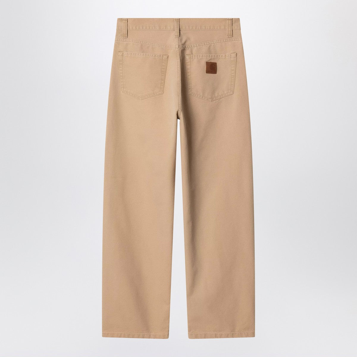 Carhartt WIP Landon pants in cotton canvas — Dusty Brown