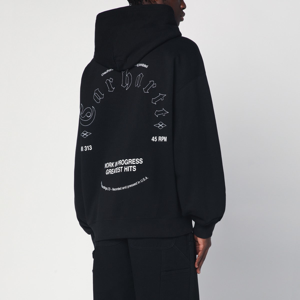 Carhartt WIP Hooded Greatest Hits Black Sweatshirt