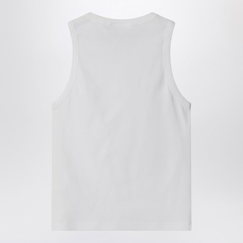 Carhartt WIP Philips A‑Shirt — Ribbed White Tank Top