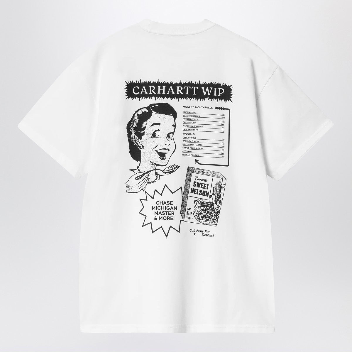 Carhartt WIP S/S Catalogue T-Shirt in White Cotton