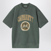 Carhartt WIP Library sweatshirt in Conifer green cotton