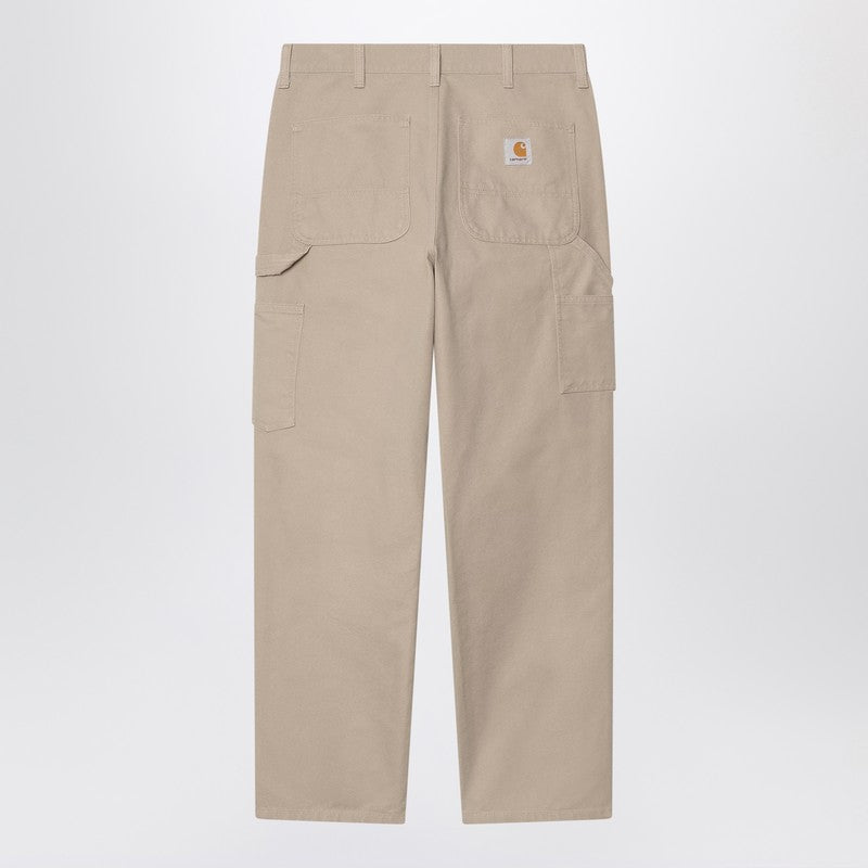 Pantalón Carhartt WIP Double Knee Beige Oscuro